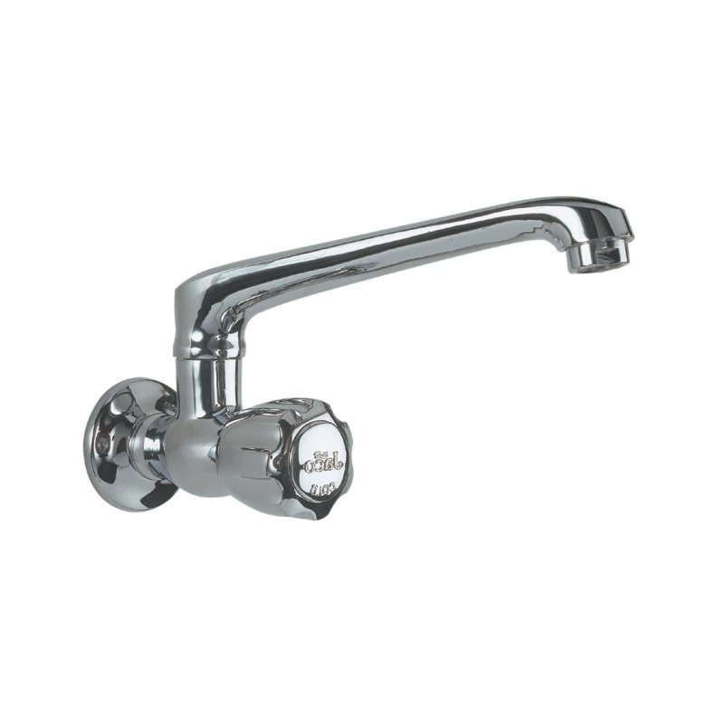 Sink Cock with Casted Swivel Spout - J16 - Jaco Bath Fittings